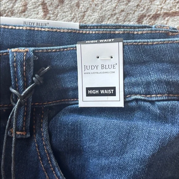 Judy Blue High Waist Wide Leg Trouser Jeans - Picture 3 of 13